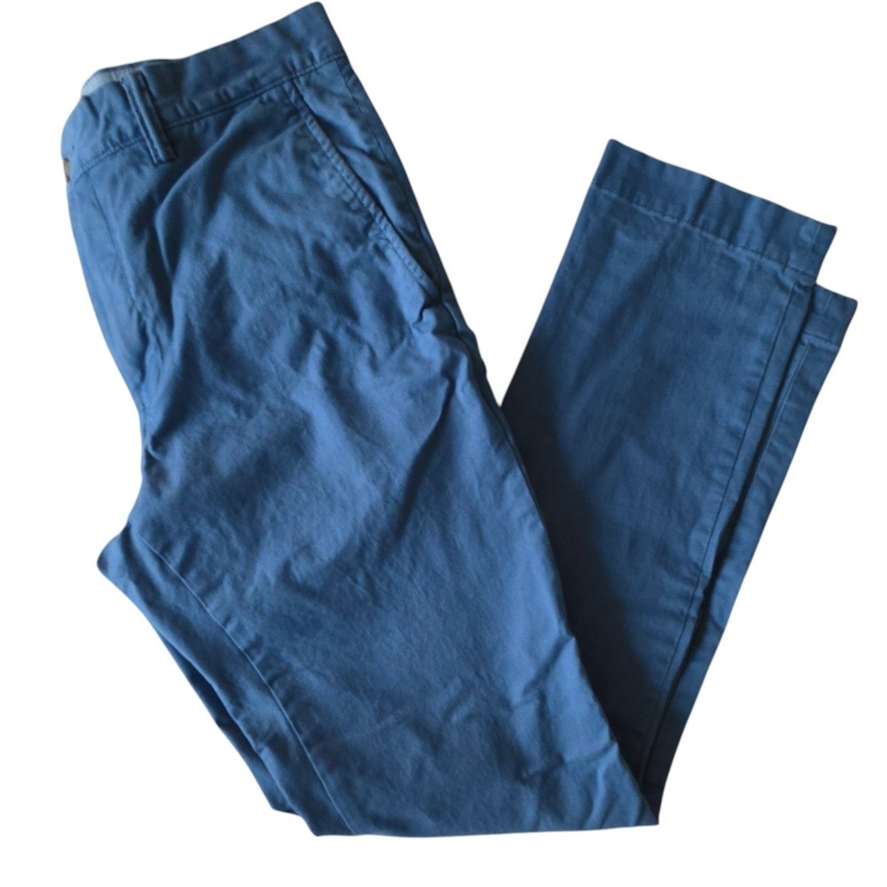 Polo Ralph Lauren Mens Slim Stretch Chino Pants Blue 33/32